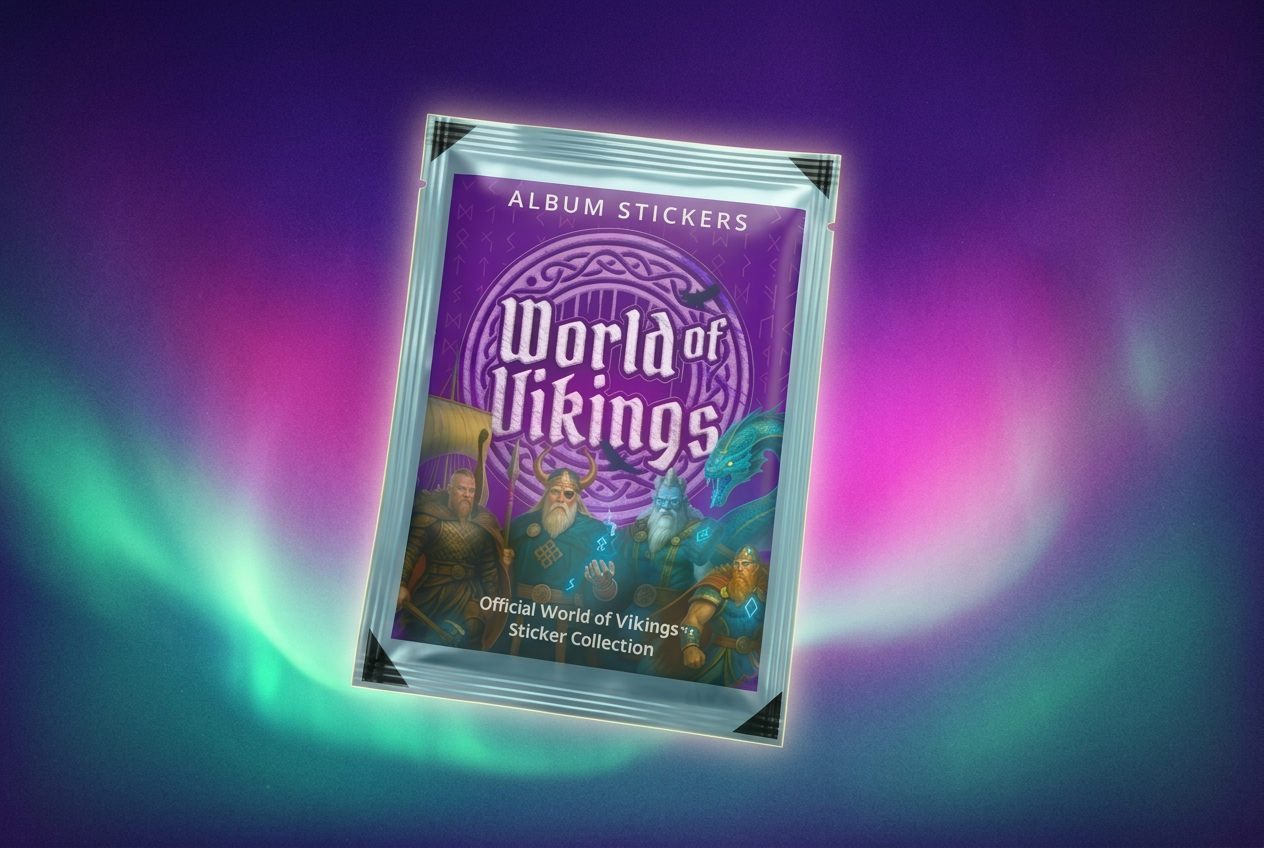 World of Vikings™ klistremerkepakke